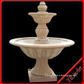 Garden caved natural marble stone water fountain YL-P344
